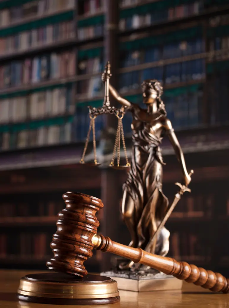 Gavel and Scales of Justice